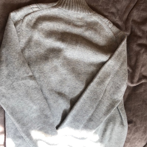 COPY - Italian merino blend yarn grey sweater - Picture 5 of 8